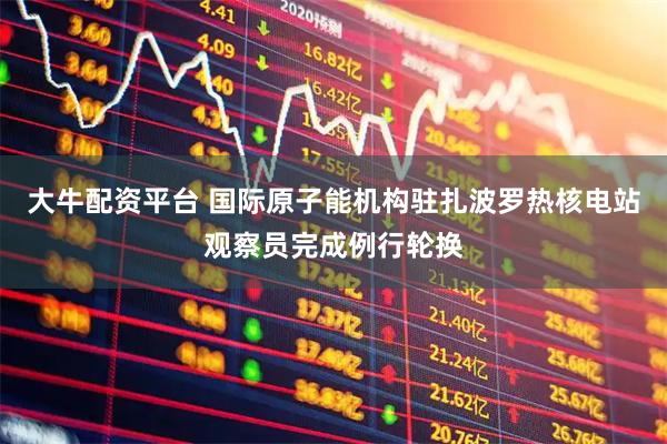 大牛配资平台 国际原子能机构驻扎波罗热核电站观察员完成例行轮换